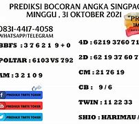 Prediksi Sdsb Singapura Hari Ini